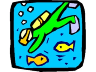 Sticker Custom Preview Image #097239 Outdoor Recreation Scuba Scuba Diver17