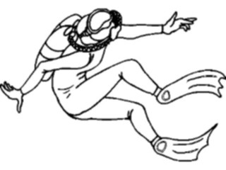 Sticker Custom Preview Image #097250 Outdoor Recreation Scuba Scuba Diver28