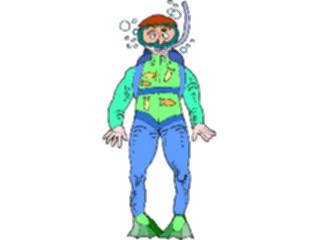 Sticker Custom Preview Image #097253 Outdoor Recreation Scuba Scuba Diver31