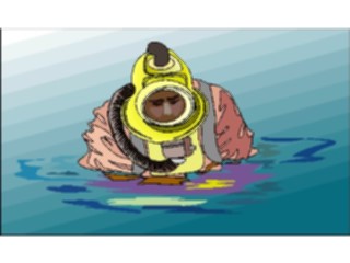 Sticker Custom Preview Image #097256 Outdoor Recreation Scuba Scuba Diver34