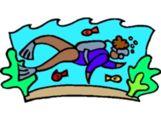 Sticker Custom Preview Image #097267 Outdoor Recreation Scuba Scuba Diver45