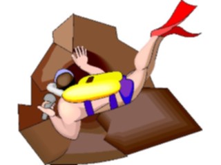 Sticker Custom Preview Image #097271 Outdoor Recreation Scuba Scuba Diver Exploring