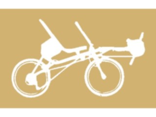 Sticker Custom Preview Image #097314 Outdoor Recreation Silhouettes Bicycle Reclining