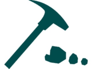 Sticker Custom Preview Image #097360 Outdoor Recreation Silhouettes Prospecting Rock Hunting