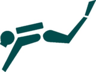 Sticker Custom Preview Image #097371 Outdoor Recreation Silhouettes Scuba Diving