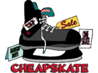 Sticker Custom Preview Image #097400 Outdoor Recreation Skating Cheapskate