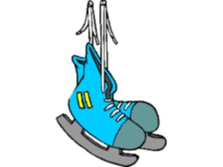 Sticker Custom Preview Image #097402 Outdoor Recreation Skating Ice Skates