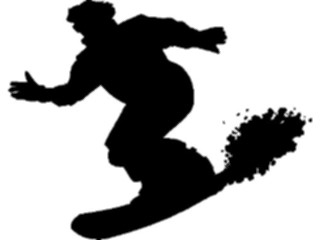 Sticker Custom Preview Image #097626 Outdoor Recreation Winter Activities Snowboarder12