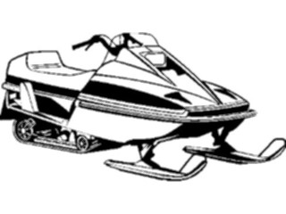 Sticker Custom Preview Image #097673 Outdoor Recreation Winter Activities Snowmobile04