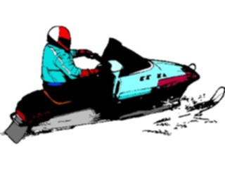 Sticker Custom Preview Image #097678 Outdoor Recreation Winter Activities Snowmobile09