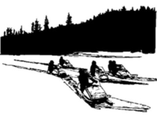 Sticker Custom Preview Image #097685 Outdoor Recreation Winter Activities Snowmobiles