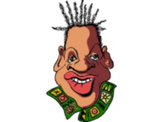 Sticker Custom Preview Image #097816 People Caricatures Face018