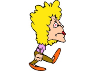 Sticker Custom Preview Image #098087 People Cartoons Angry Woman3