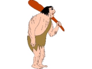 Sticker Custom Preview Image #098214 People Cartoons Cave Man06