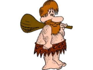 Sticker Custom Preview Image #098215 People Cartoons Cave Man07