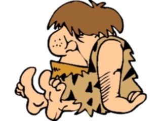 Sticker Custom Preview Image #098216 People Cartoons Cave Man08