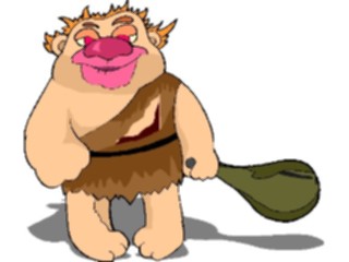 Sticker Custom Preview Image #098220 People Cartoons Cave Man12