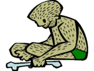 Sticker Custom Preview Image #098221 People Cartoons Cave Man13