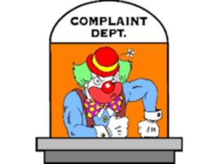 Sticker Custom Preview Image #098265 People Cartoons Complaints Clown2
