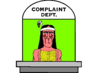 Sticker Custom Preview Image #098269 People Cartoons Complaints Nat American