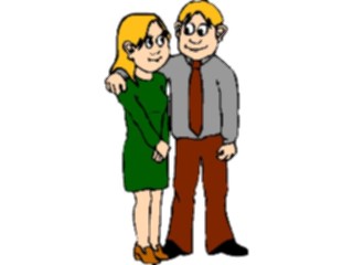 Sticker Custom Preview Image #098295 People Cartoons Couple1