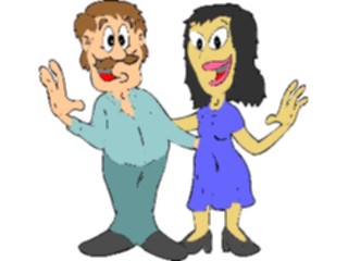 Sticker Custom Preview Image #098298 People Cartoons Couple4