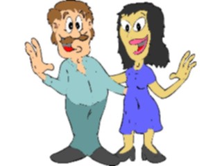 Sticker Custom Preview Image #098298 People Cartoons Couple4