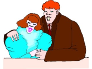 Sticker Custom Preview Image #098301 People Cartoons Couple7