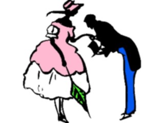 Sticker Custom Preview Image #098342 People Cartoons Courtship