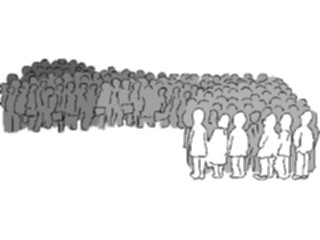 Sticker Custom Preview Image #098350 People Cartoons Crowd2