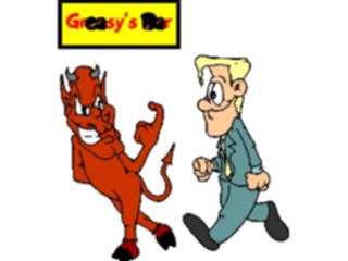 Sticker Custom Preview Image #098371 People Cartoons Devil Temptation