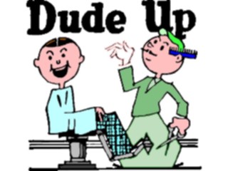 Sticker Custom Preview Image #098401 People Cartoons Dude Up