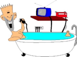 Sticker Custom Preview Image #098405 People Cartoons Electric Shock