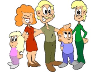 Sticker Custom Preview Image #098513 People Cartoons Family10