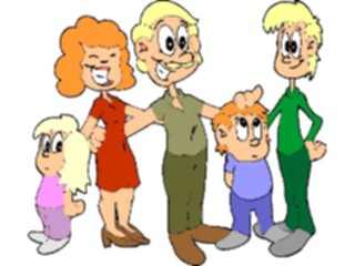 Sticker Custom Preview Image #098513 People Cartoons Family10