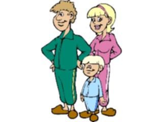 Sticker Custom Preview Image #098519 People Cartoons Family16