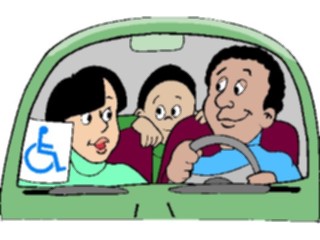 Sticker Custom Preview Image #098525 People Cartoons Family Road Trip2