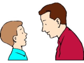 Sticker Custom Preview Image #098542 People Cartoons Father Son01