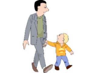 Sticker Custom Preview Image #098548 People Cartoons Father Son07