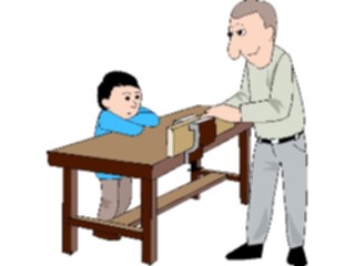 Sticker Custom Preview Image #098555 People Cartoons Father Sonin Workshop