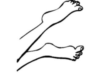 Sticker Custom Preview Image #098570 People Cartoons Feet