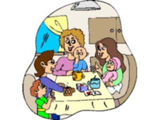 Sticker Custom Preview Image #098617 People Cartoons Friends Visiting