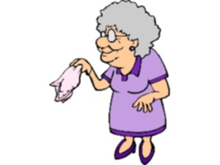 Sticker Custom Preview Image #098672 People Cartoons Grandma6