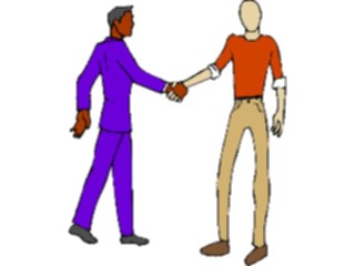 Sticker Custom Preview Image #098723 People Cartoons Handshake2