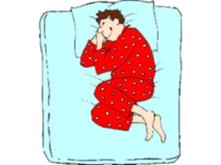 Sticker Custom Preview Image #098739 People Cartoons Happy Sleeper