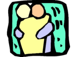 Sticker Custom Preview Image #098783 People Cartoons Hug3