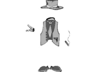 Sticker Custom Preview Image #098805 People Cartoons Invisible Man