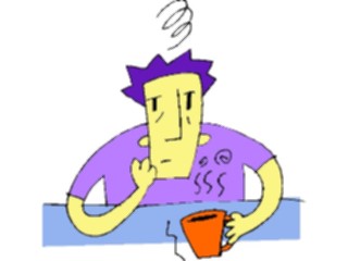 Sticker Custom Preview Image #098940 People Cartoons Man Exhausted