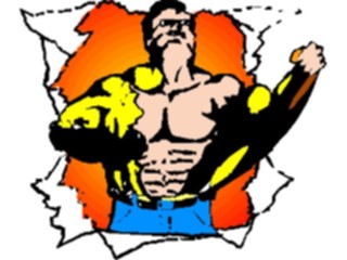 Sticker Custom Preview Image #099034 People Cartoons Man Muscular