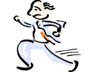 Sticker Custom Preview Image #099106 People Cartoons Man Running11